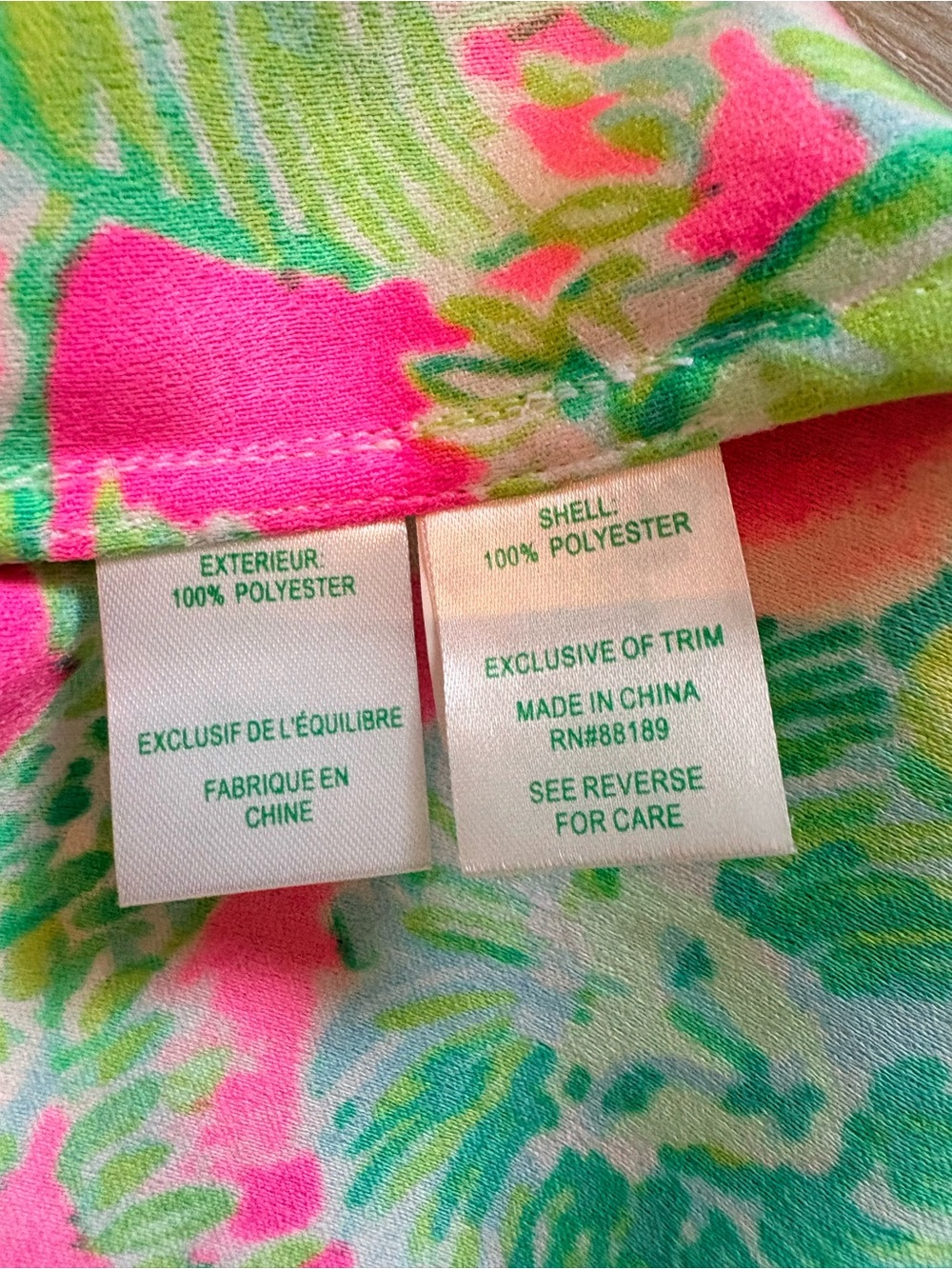 Lilly Pulitzer Pearl Soft Shift Dress Sz 6 - Picture 8 of 8